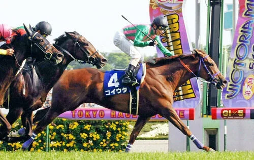 07年ヴィクトリアMを制したコイウタと松岡騎手