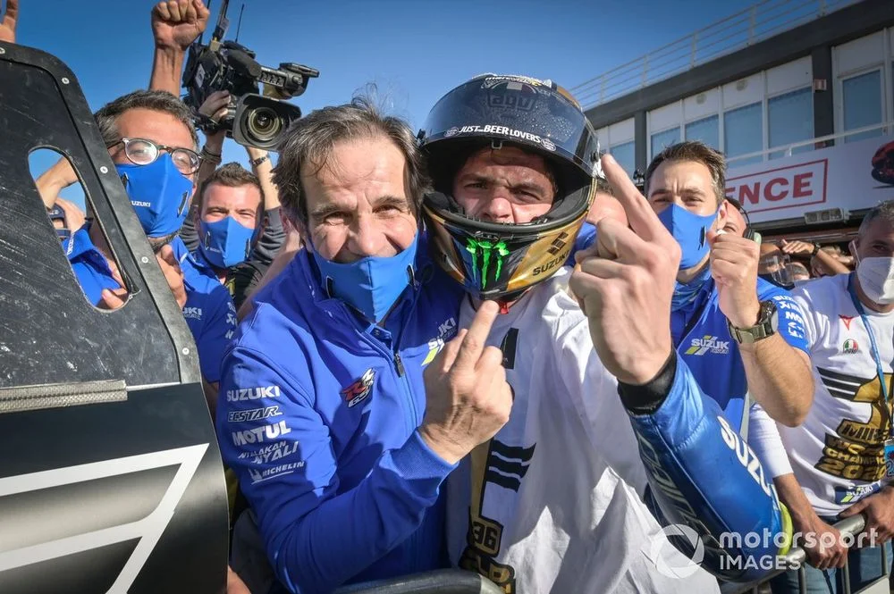 Brivio helped Joan Mir to the 2020 world title