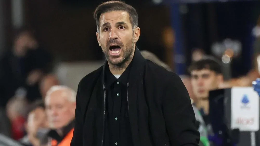 Cesc Fàbregas, entrenador del Como 1907